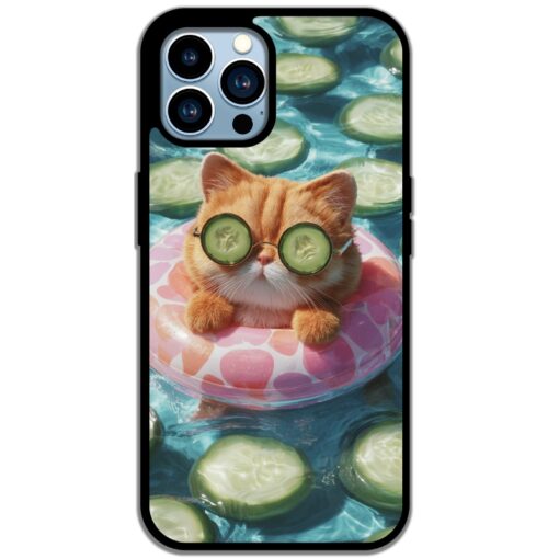 Cute Cat Spa Relaxation Kawaii Phone Case