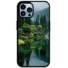 Mystical Forest & Lake Reflection Nature Phone Case